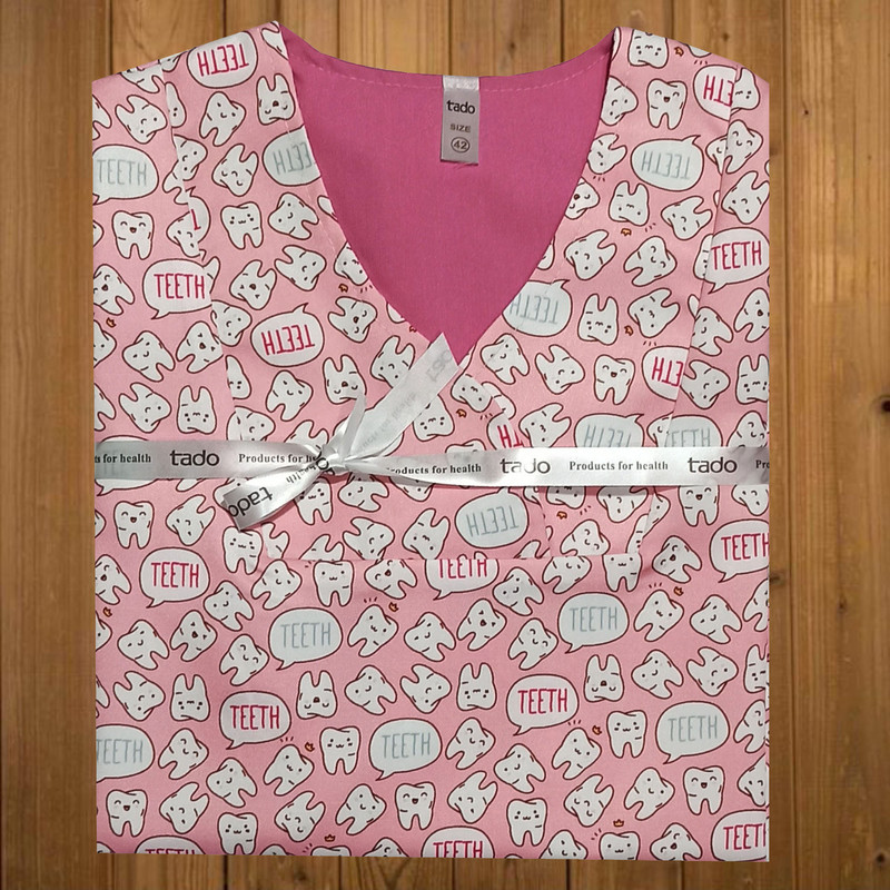 روپوش پزشکی زنانه تادو مدل RO1914 روپوش پزشکی زنانه تادو مدل RO1914