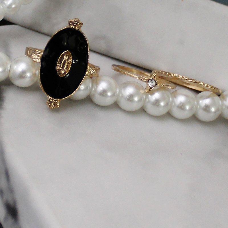 بند انگشتی زنانه کد RKH_1274 مجموعه 3 عددی