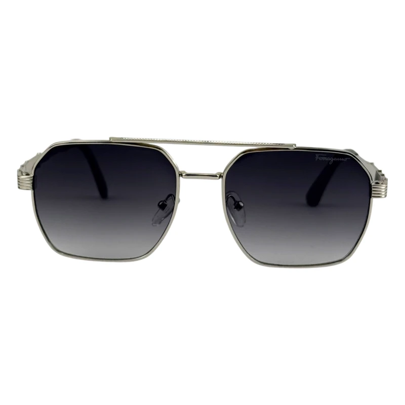 عینک آفتابی خلبانی (Aviator) مردانه سالواتوره فراگامو مدل C-394