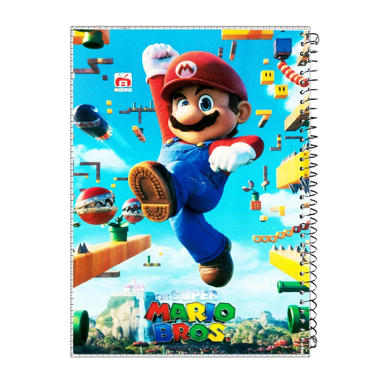 دفتر مشق 100 برگ آلما طرح قارچ خور مدل طلقی کد 7187