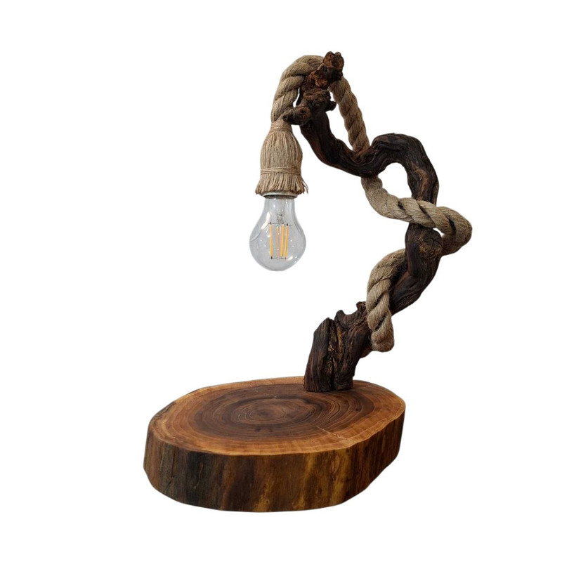 آباژور چوبی مدل کاجی