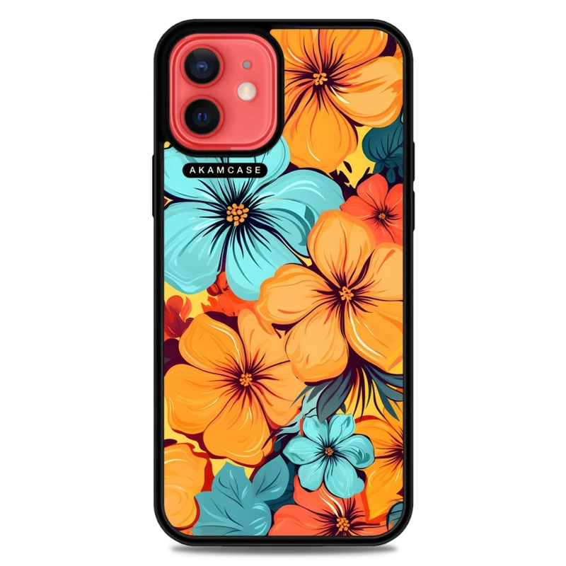 کاور آکام مدل AMC-WA12-FLOWERS-38 مناسب برای گوشی موبایل اپل iPhone 12