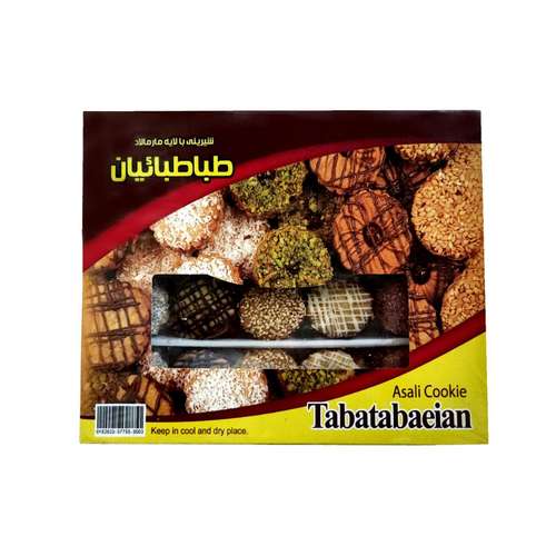 شیرینی میکس با مغز مارمالاد عسلی طباطبائیان - 700 گرم