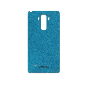 MAHOOT Blue-Leather Cover Sticker for LG G4 Stylus
