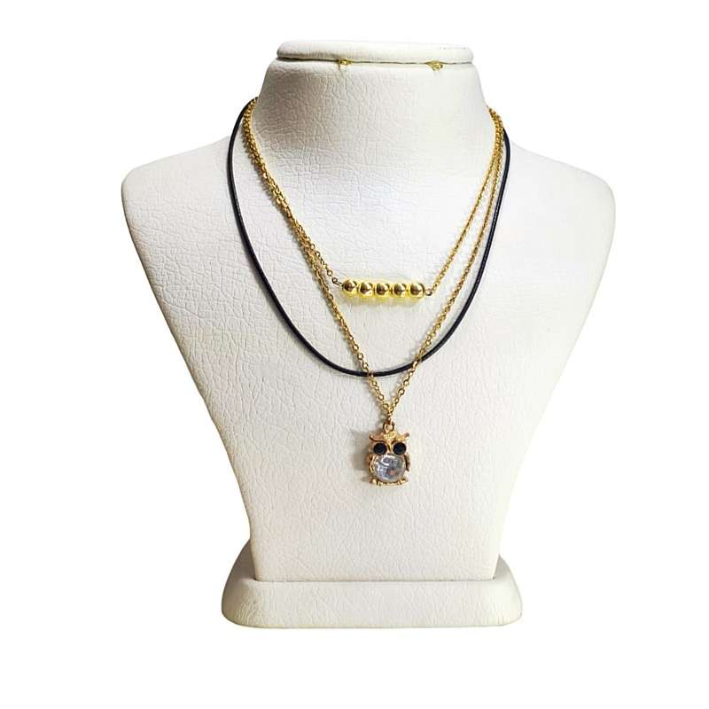 گردنبند دخترانه مدل جغد گردنبند دخترانه مدل جغد