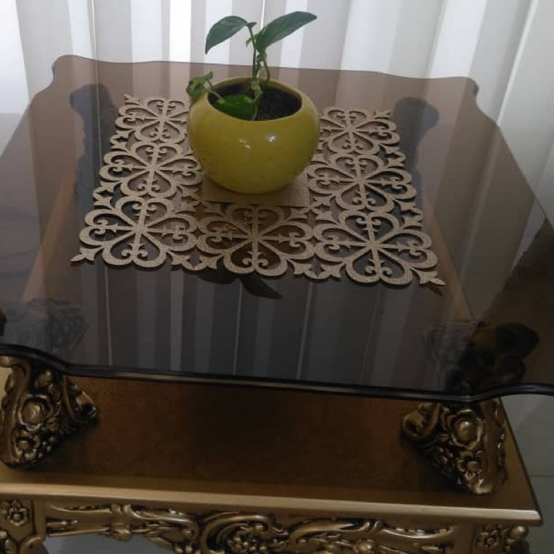 رومیزی طرح نیلوفر کد 22cm رومیزی طرح نیلوفر کد 22cm