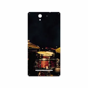 MAHOOT Drum Kit Cover Sticker for Sony Xperia C3 Dual