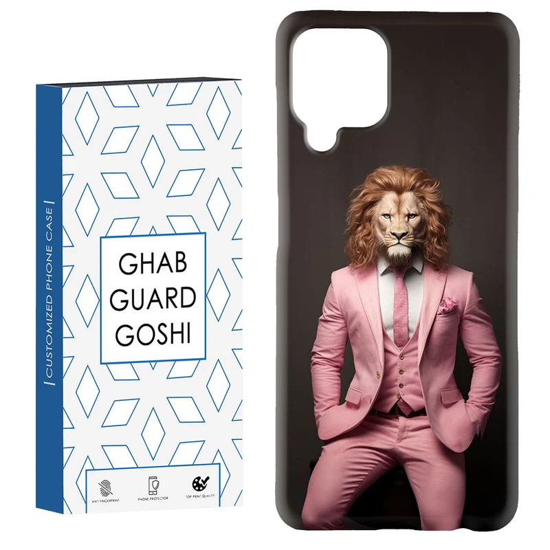 کاور قاب گارد گوشی طرح شیر کد Dimo-484 مناسب برای گوشی موبایل سامسونگ Galaxy A22 4G / Galaxy M32 4G
