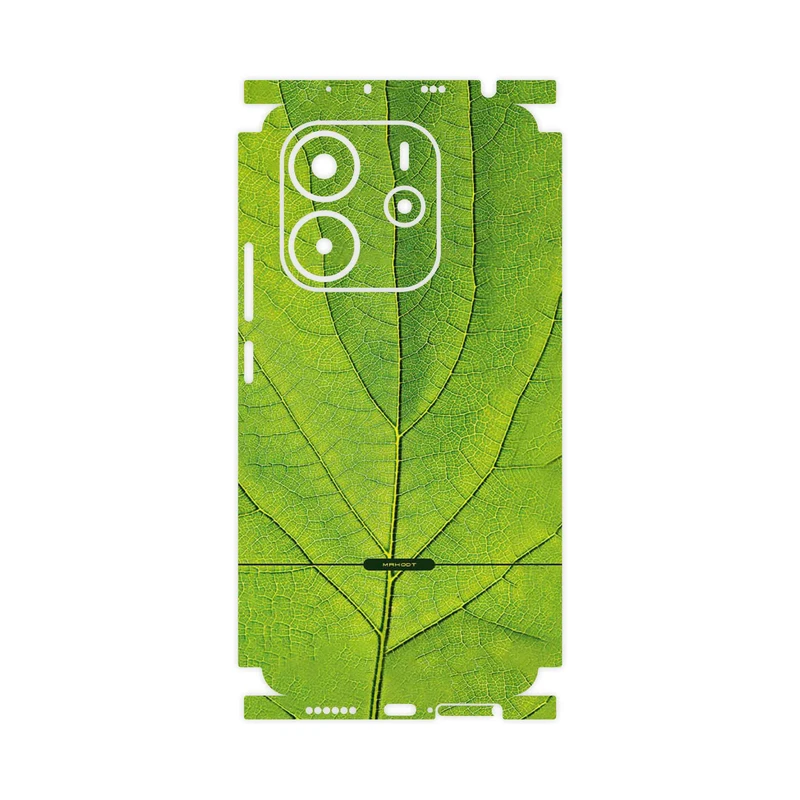 برچسب پوششی ماهوت مدل Leaf_Texture-FullSkin مناسب برای گوشی موبایل شیائومی Redmi Note 14 4G
