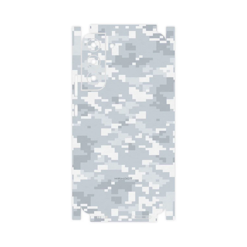 برچسب پوششی ماهوت مدل Army-Winter-Pixel-FullSkin مناسب برای گوشی موبایل سامسونگ Galaxy S22 Plus 5G