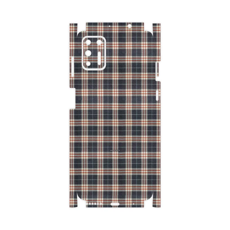 برچسب پوششی ماهوت مدل Fabric Texture 5-FullSkin مناسب برای گوشی موبایل موتورولا Moto G9 Plus