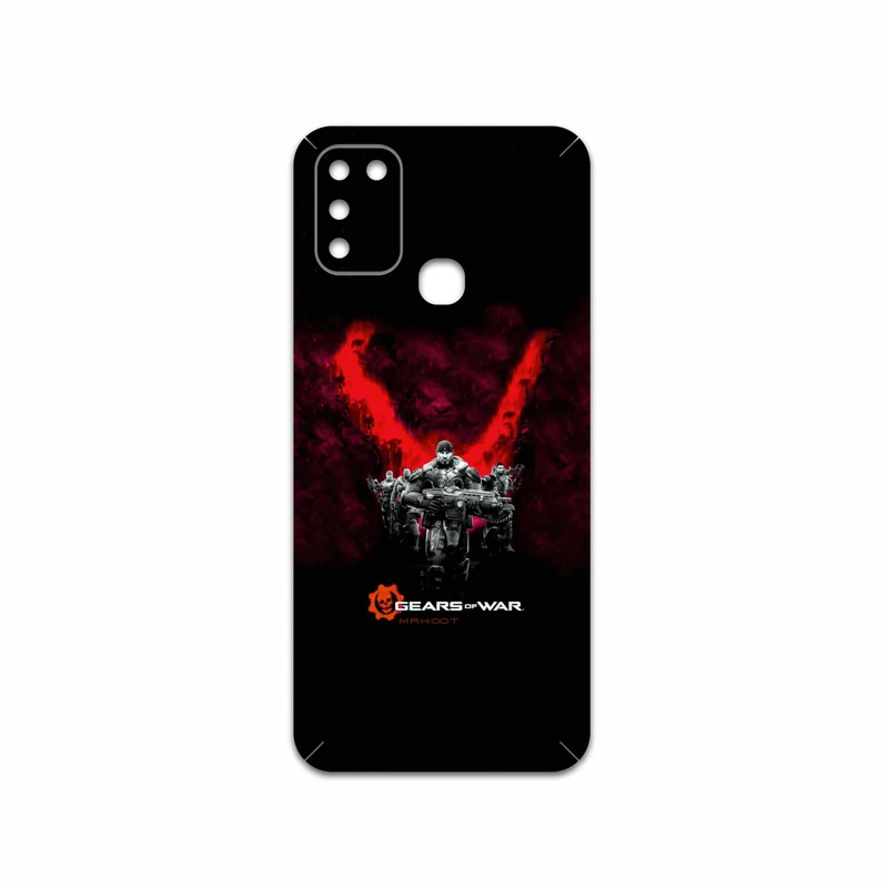 برچسب پوششی ماهوت مدل Gears-Of-War-Game مناسب برای گوشی موبایل اینفینیکس Hot 10 Play