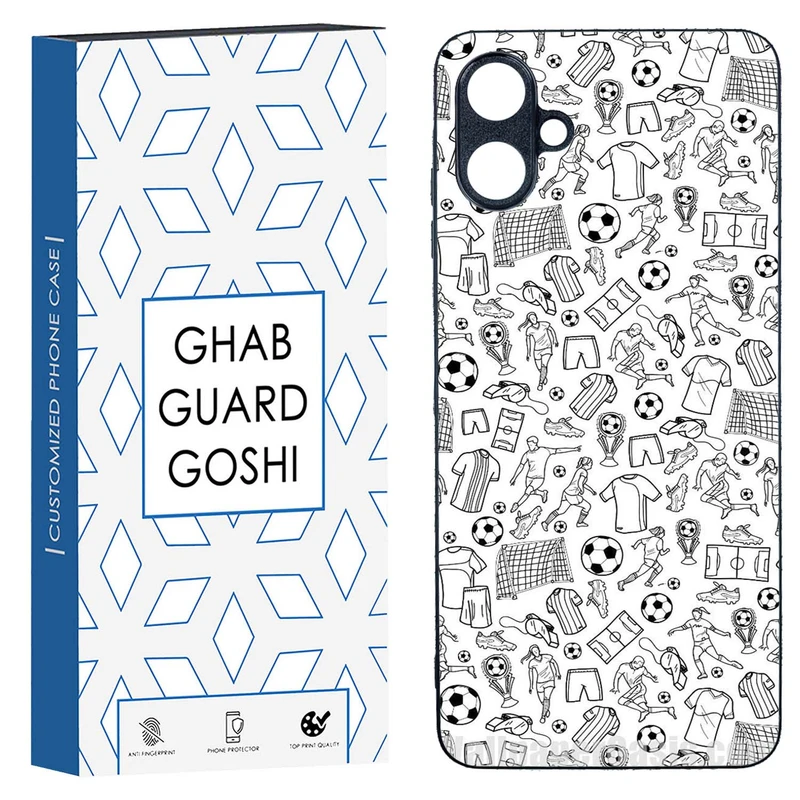 کاور قاب گارد گوشی طرح فوتبال کد TPU-118 مناسب برای گوشی موبایل سامسونگ  Galaxy A06