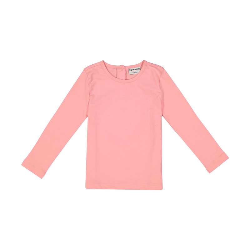 تی شرت دخترانه ال سی وایکیکی مدل 9SG625Z4-FMU-PINK