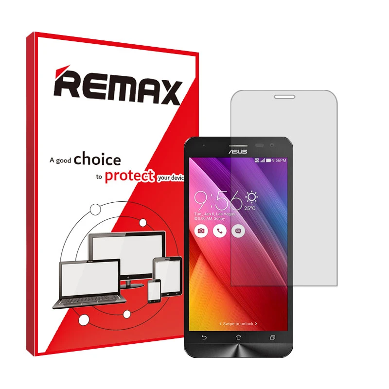 محافظ صفحه نمایش شفاف ریمکس مدل Resistant مناسب برای گوشی موبایل ایسوس Zenfone 2 Laser ZE550KL