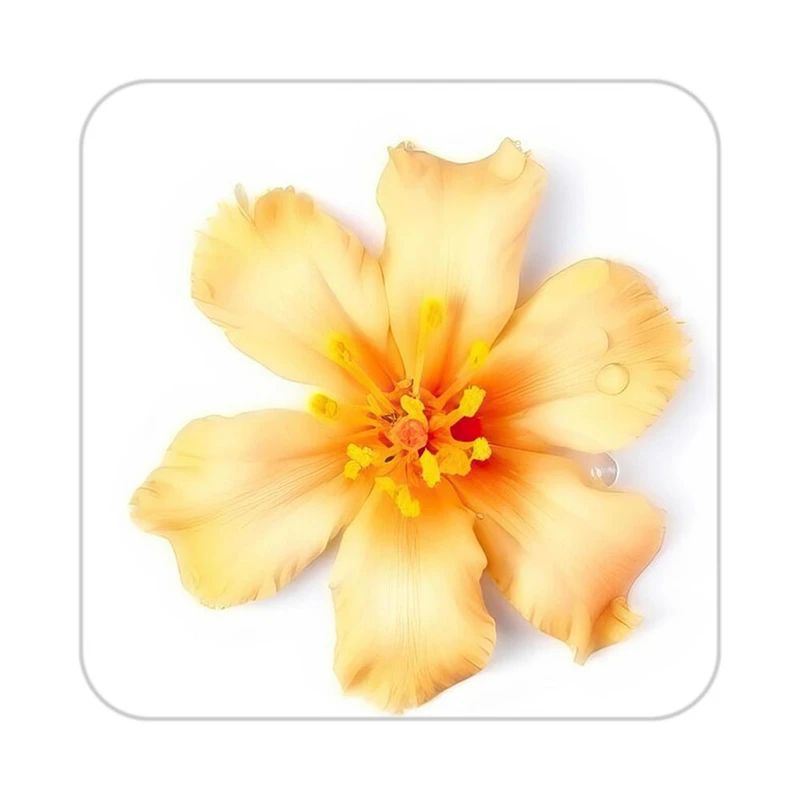 زیر لیوانی کاکتی طرح گل مدل mp17534