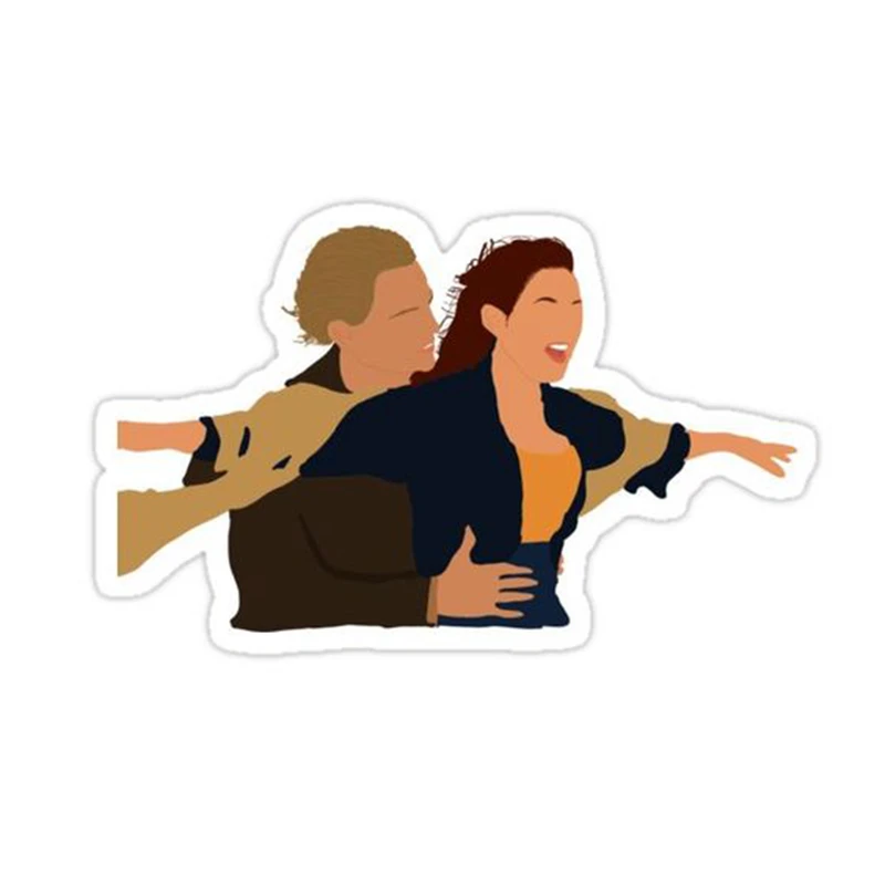 استیکر لپ تاپ طرح تایتانیک کد 2428