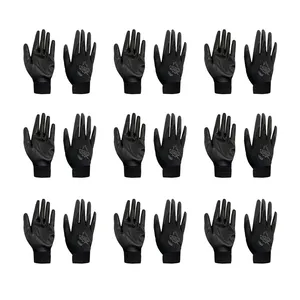 دستکش ایمنی دیزیاکو مدل نیتریل کد BLK-0369-09 بسته 9 عددی