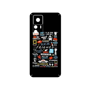 MAHOOT Friends 2 Cover Sticker for Xiaomi 12T Pro