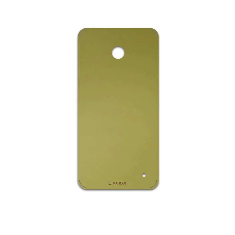 برچسب پوششی ماهوت مدل Matte-Gold مناسب برای گوشی موبایل نوکیا Lumia 630