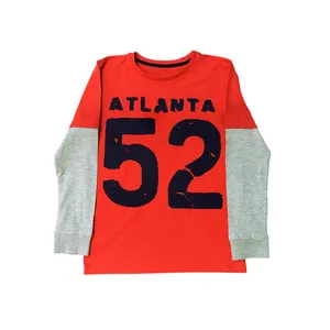 تی شرت آستین بلند پسرانه مدل ATLANTA52 کد B19