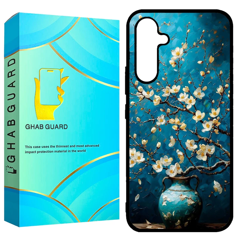 کاور قاب گارد طرح گلدان مدل GCHPA54 مناسب برای گوشی موبایل سامسونگ  Galaxy A54 5G