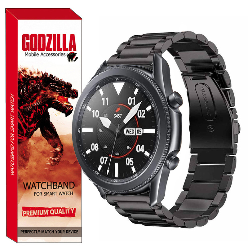 بند گودزیلا مدل 3BID مناسب برای ساعت هوشمند سامسونگ Galaxy Watch3 SM-R840 45mm