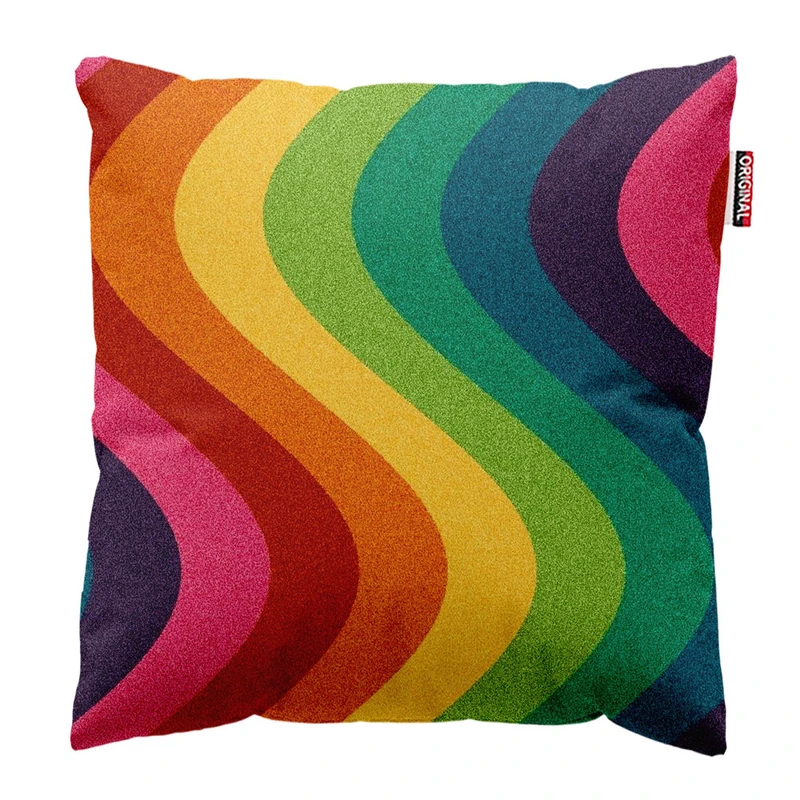 کوسن پاد آفرین طرح رنگی کد 3900 سایز 30*30 سانتی متر