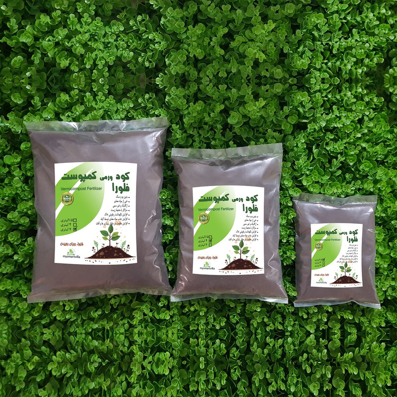 کود ورمی کمپوست  فلورا  مدل VC07 حجم 7 لیتر