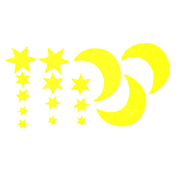 بازی آموزشی مدل ماه و ستاره بسته 15 عددی