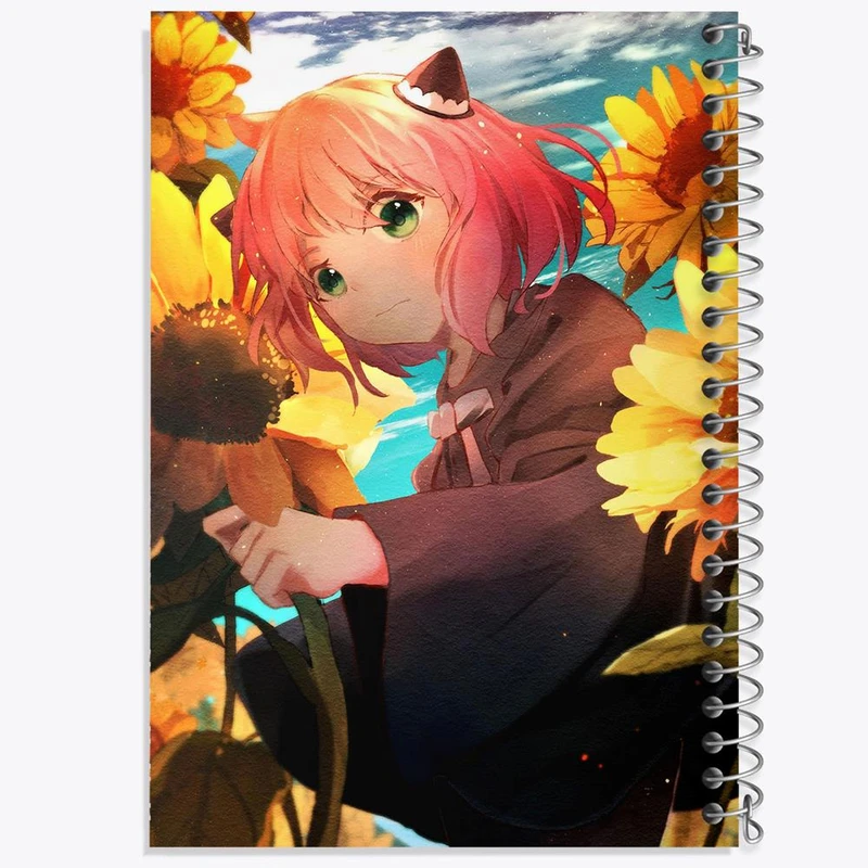 دفتر لیست خرید 50 برگ خندالو طرح انیالوید انیمه اسپای ایکس فمیلی Spy X Family کد 22215