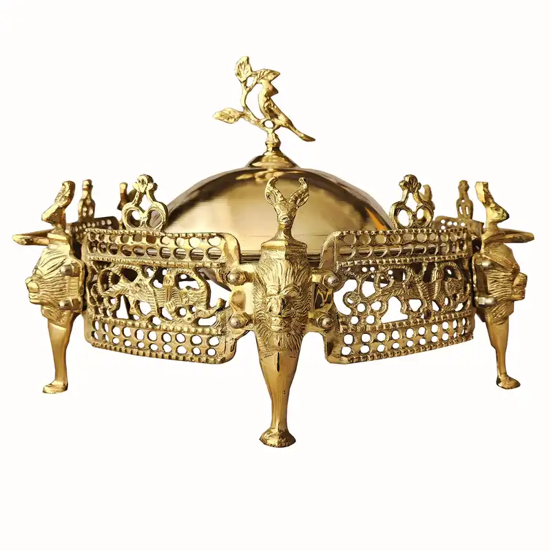 منقل برنجی مدل گوزنی