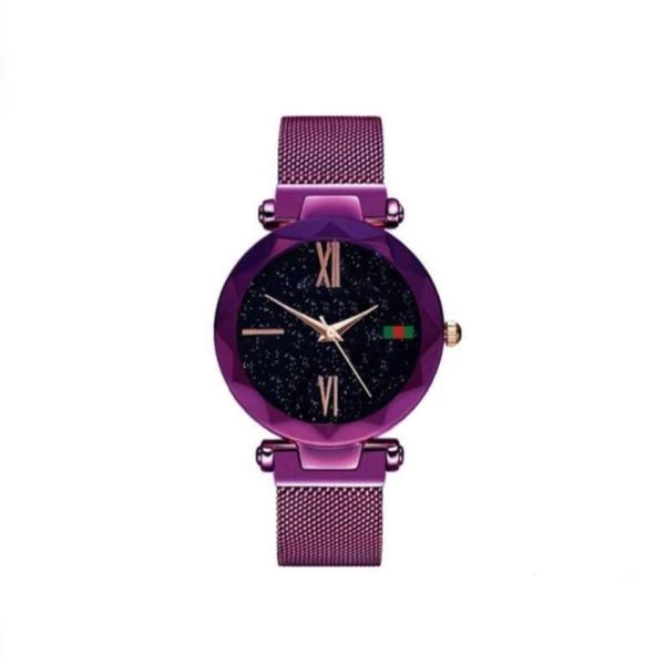 ساعت مچی عقربه ای دخترانه مدل Di Purple