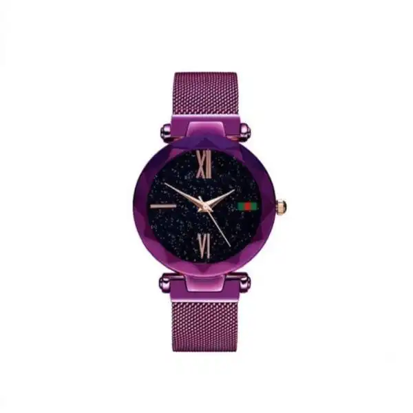 ساعت مچی عقربه ای دخترانه مدل Di Purple