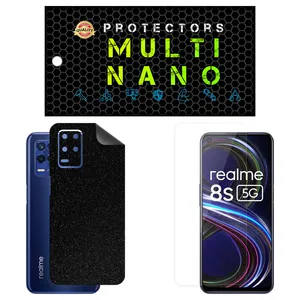 Multi Nano X-SFG Screen Protector For Realme 8s 5G with back skin