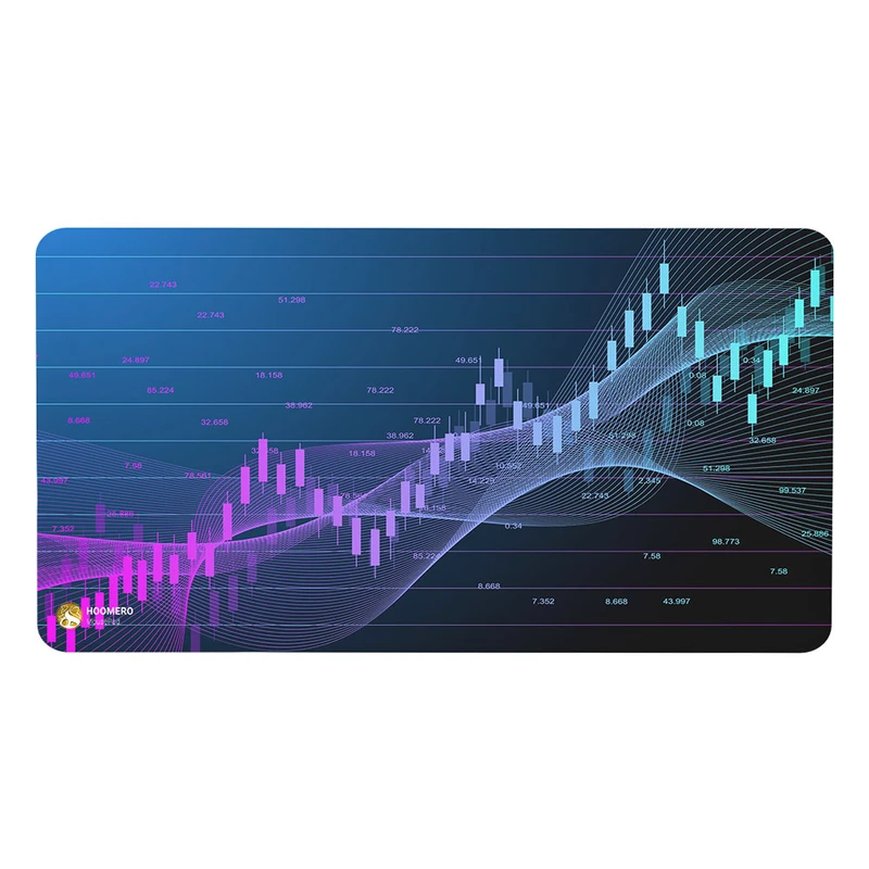 ماوس پد هومرو مدل MX193 طرح بازار های مالی فارکس