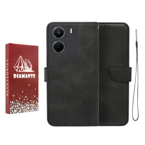 کیف کلاسوری دیامانته مدل Scusa Rd مناسب برای گوشی موبایل شیائومی Poco X7 Pro به همراه بند آویز