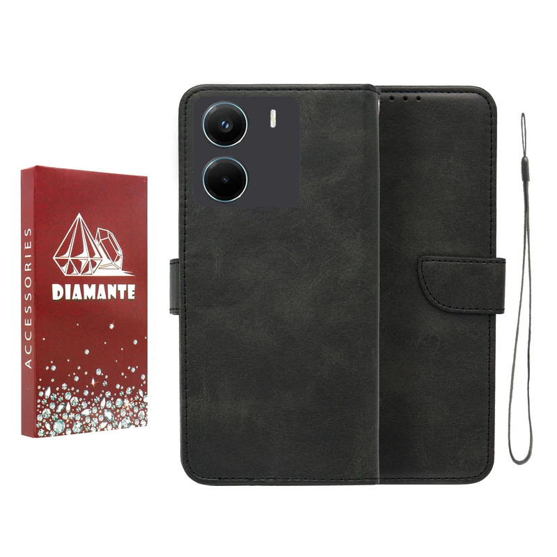 کیف کلاسوری دیامانته مدل Scusa Rd مناسب برای گوشی موبایل شیائومی Poco X7 Pro به همراه بند آویز