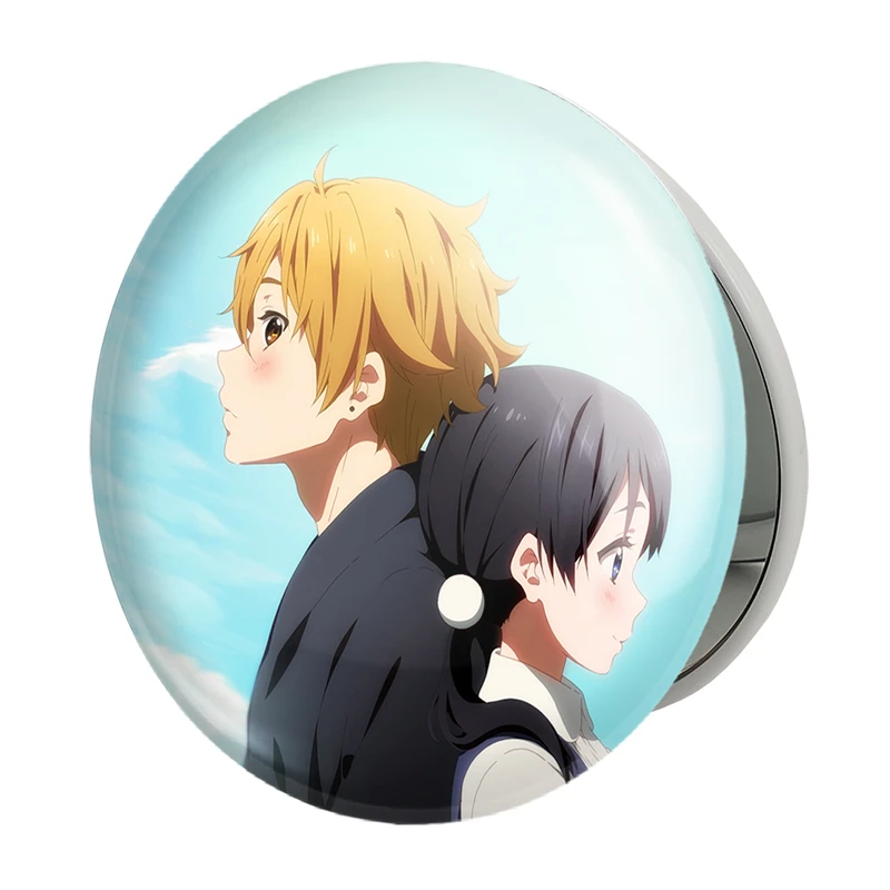 آینه جیبی خندالو طرح موچیزو و تاماکو انیمه فروشگاه تاماکو مدل تاشو کد 24288 