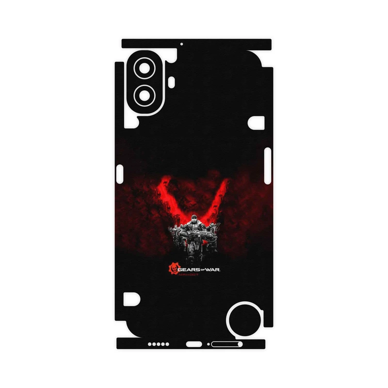 برچسب پوششی ماهوت مدل GEARS_OF_WAR-FullSkin مناسب برای گوشی موبایل ناتینگ CMF Phone 1