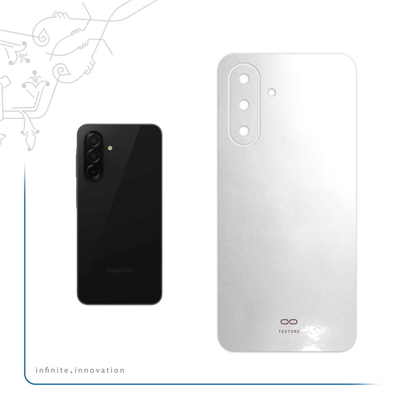 برچسب پوششی ماهوت مدل Metallic-White مناسب برای گوشی موبایل سامسونگ Galaxy A26