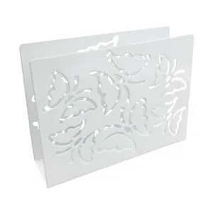 جای دستمال کاغذی طرح رومیزی مدل پروانه ای