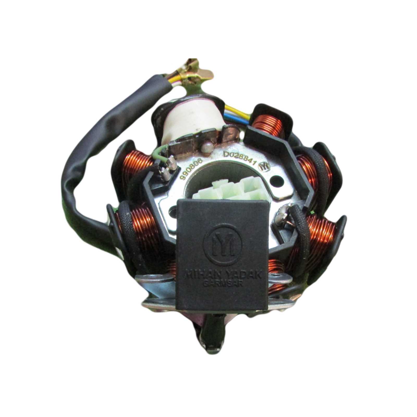 دستگاه برق موتور سیکلت گرمسار مدل داخل روغن کد D-A03A01A002 مناسب برای هوندا CDI