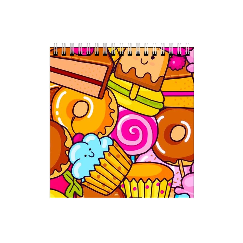 دفتر طراحی طرح پترن کیک و بستنی و کلوچه کد 4556400