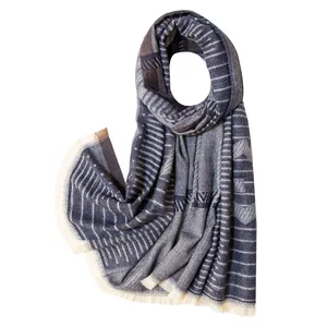 شال زنانه مدل موهر وارداتی جدید کد LU-1255