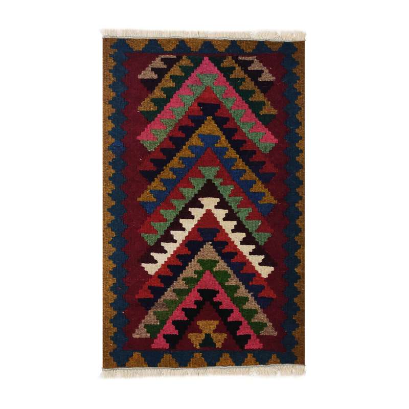 گلیم دستبافت نیم متری مدل اردبیل کد 1