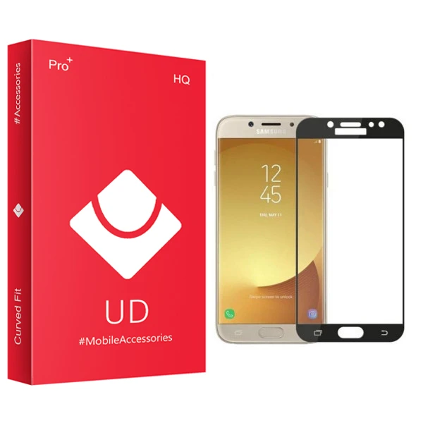 محافظ صفحه نمایش شیشه ای یو دی مدل +PRO مناسب برای گوشی موبایل سامسونگ Galaxy J5 Pro
