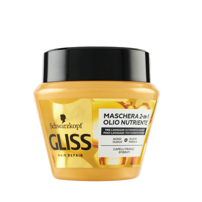 ماسک مو گلیس مدل OLIO NUTRIENTE حجم 300 میلی لیتر