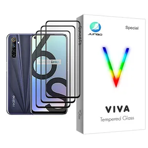 Junbo Viva Glass MIX003 Screen Protector For Realme 6S Pack Of 3