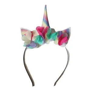 تل مو دخترانه مدل یونیکورن اسب تک شاخ